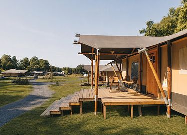 Luxury glamping tent (sleeps 6) at a charming vacation park - 2