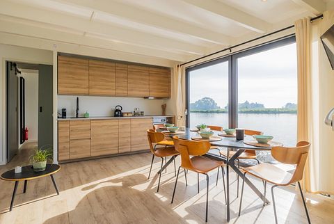Unieke waterwoning met dakterras - 4