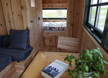 Houten pipowagen in prachtige omgeving - 7