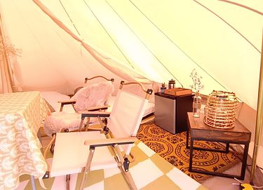 Glamping in a bell tent on the waterfront - 6