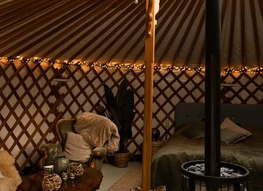 Overnachten in een buitengewone Yurt  - 8