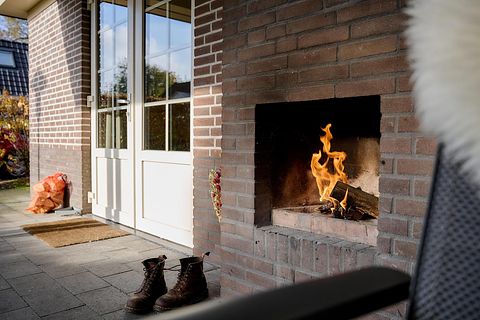 Villa (8p) mit Innen- und Außenkamin - 2