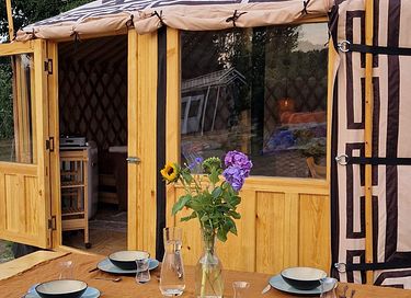 Panorama Yurt voor 2-4 personen - 20