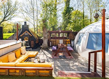 Iglo met privé sauna, buitendouche en tuin - 19