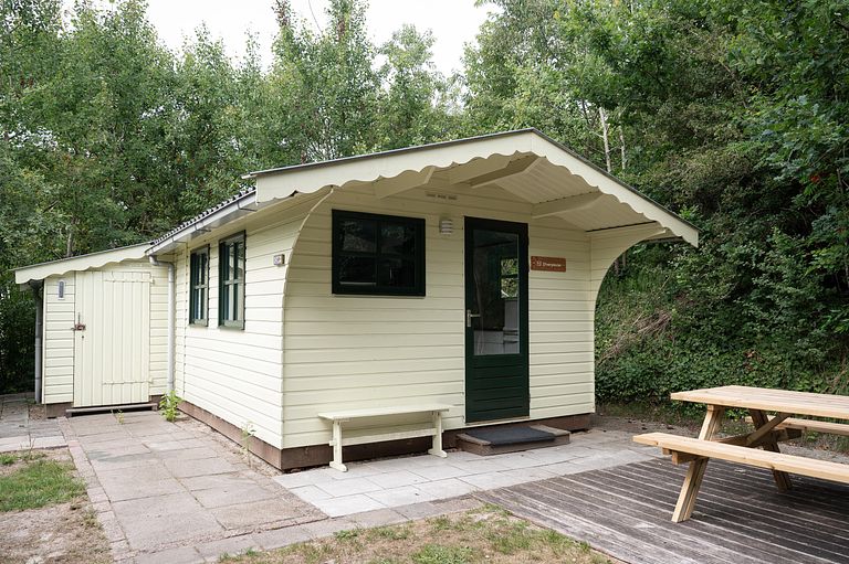 4-persoons trekkershut op duincamping - 1