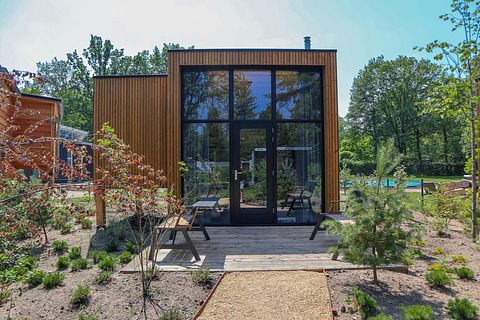 tiny house avec terrasse et foyer - 5
