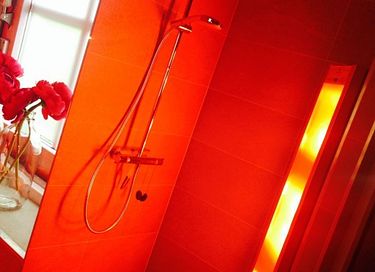 Chalet de bien-être avec bain à remous et sauna (6p) - 23