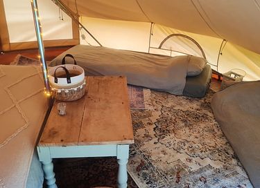 Glamping tent in the Belgian countryside - 9
