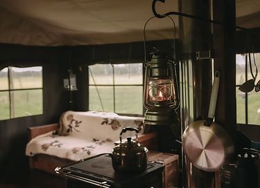 Zelt-Häuschen mit freiem Blick auf den Brabanter Hof - 3