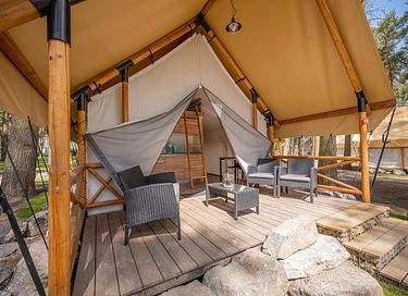 Luxury glamping tent in nature (6p) - 2