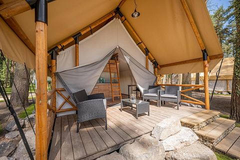 Luxury glamping tent in nature (6p) - 2