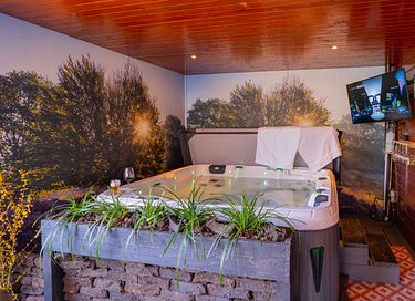 Chalet with private jacuzzi and sauna - 20