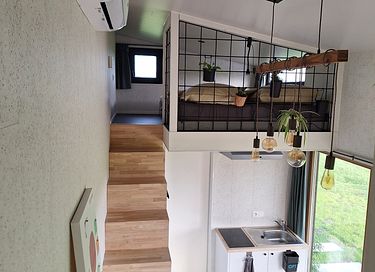 Tiny House met weids landelijk uitzicht - 40