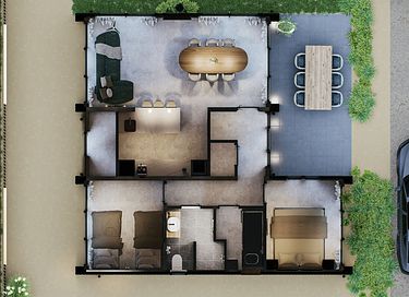 Wellness-Ferienhaus mit Whirlpool und eingezäuntem Garten - 8