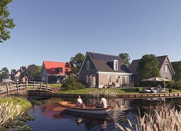 Ferienwohnung am Wasser in Nord-Holland