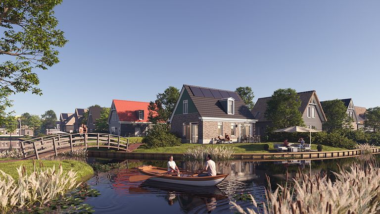 Waterfront holiday home in North Holland - 1
