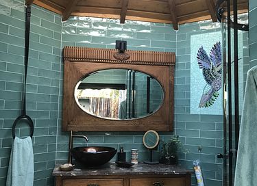 Romantische Yurt met hottub - 14