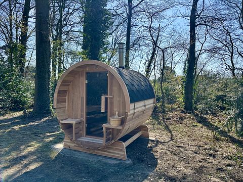Forest cabin with barrel sauna - 2