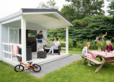 Holiday home (6p) at a recreational lake