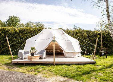 Glamplodge met privé sanitair in Friesland - 7