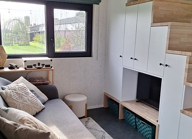 Tiny House met weids landelijk uitzicht - 37