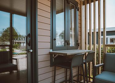 3 bij elkaar gelegen Tiny lodges (12 pers) - 4