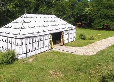 Tente de glamping unique dans le sud-ouest de la France