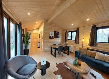 Ferienhaus aus Holz mit privatem Whirlpool - 3