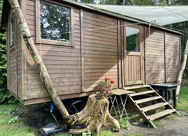 Shepherds hut in Drenthe with an unobstructed view - 5