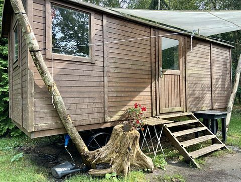 Shepherds hut in Drenthe with an unobstructed view - 5