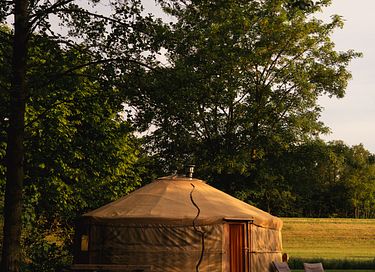 Uniek overnachten in een comfortabele Yurt - 6