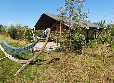 Glamping-Zelt mit Whirlpool und toller Aussicht - 9