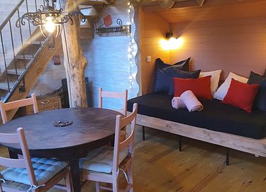 houten lodge met uitzicht op de Pyreneeën - 37
