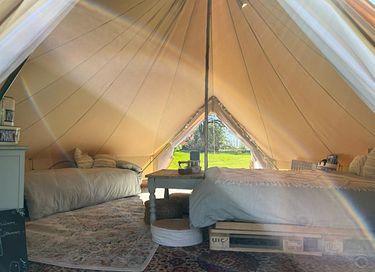 Glamping tent in the Belgian countryside - 4