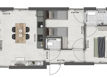 Maison pour 4 pers. avec sauna et spa - 14