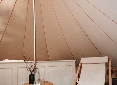 Prachtig gelegen glamping tent (3p) - 8