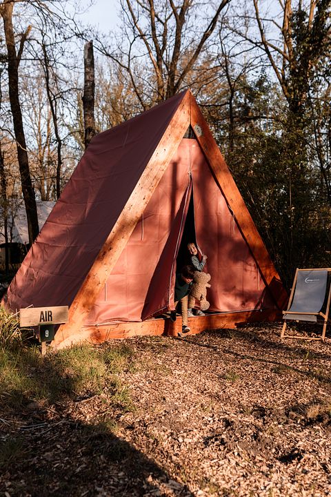 Glamping op een voormalige militaire basis - 5