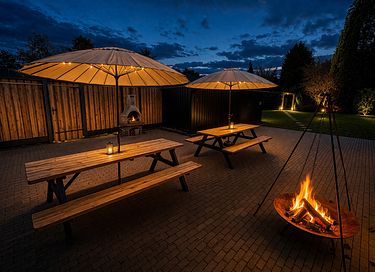 Romantic suite with sauna and hot tub - 29
