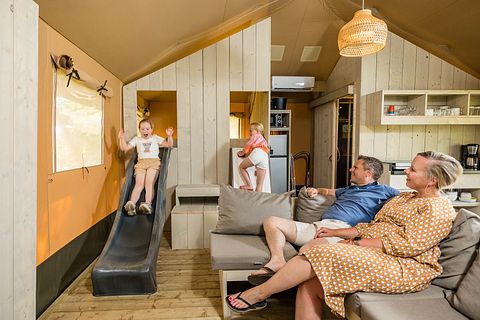 Luxe glampingtent met privé sanitair - 3