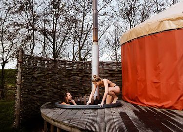 Luxuriöse Jurte mit eigenem Whirlpool - 3