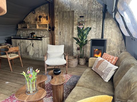 Tente de glamping de luxe (2p) avec bain à remous - 5