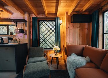 Lodge de luxe dans les arbres avec sauna - 10