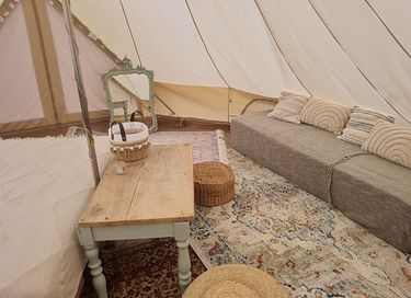 Glamping tent in the Belgian countryside - 12
