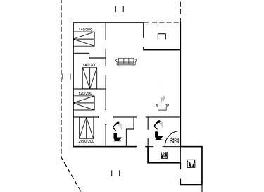 Casa de vacaciones con jardín vallado (para perros) - 25