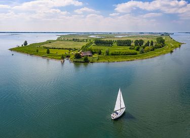 Panorama tent op uniek eiland in Zuid-Holland - 12