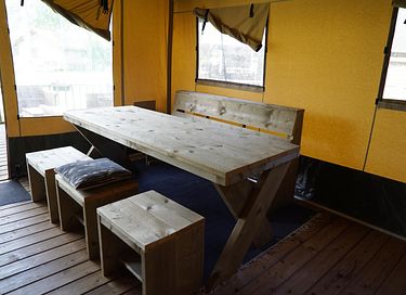 Safari tent (6p) on a park in North Holland - 11