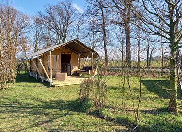 Luxe safaritent met zwemvijver - 1