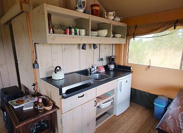 Glampingtelt i Groningen med hottub - 2