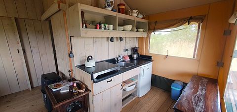 Glampingtelt i Groningen med hottub - 2