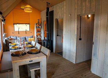 Luxury safari tent (8) w/ kitchen & bathroom - 11